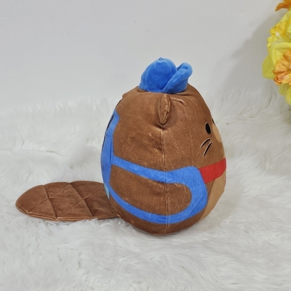 Squishmallows chip the Beaver back to School 8" brown - Picture 6 of 7